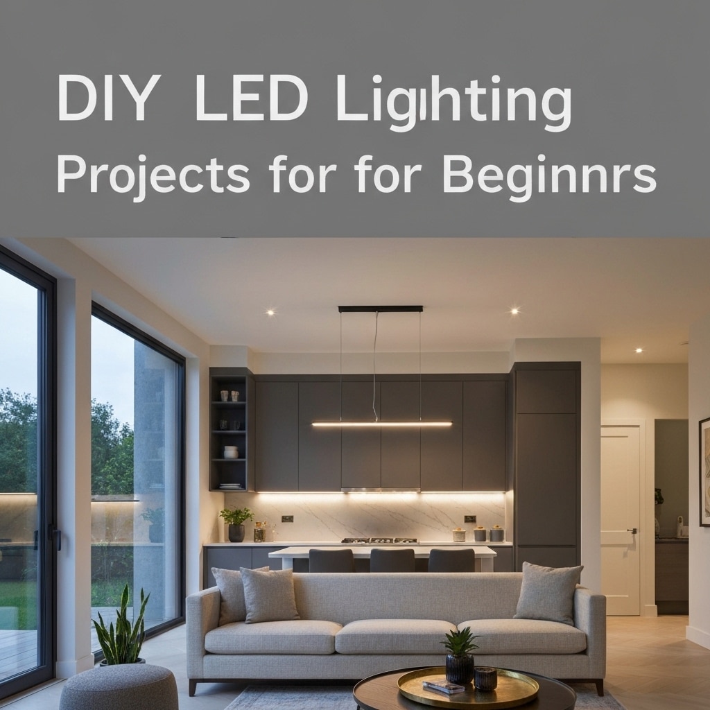 DIY LED Lighting Projects for Beginners