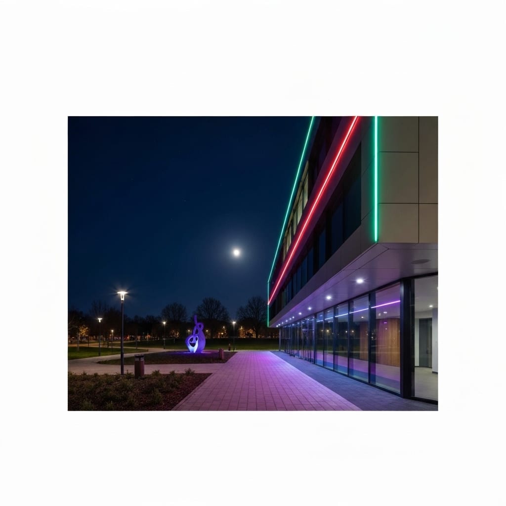 Interactive LED Installations in Public Spaces