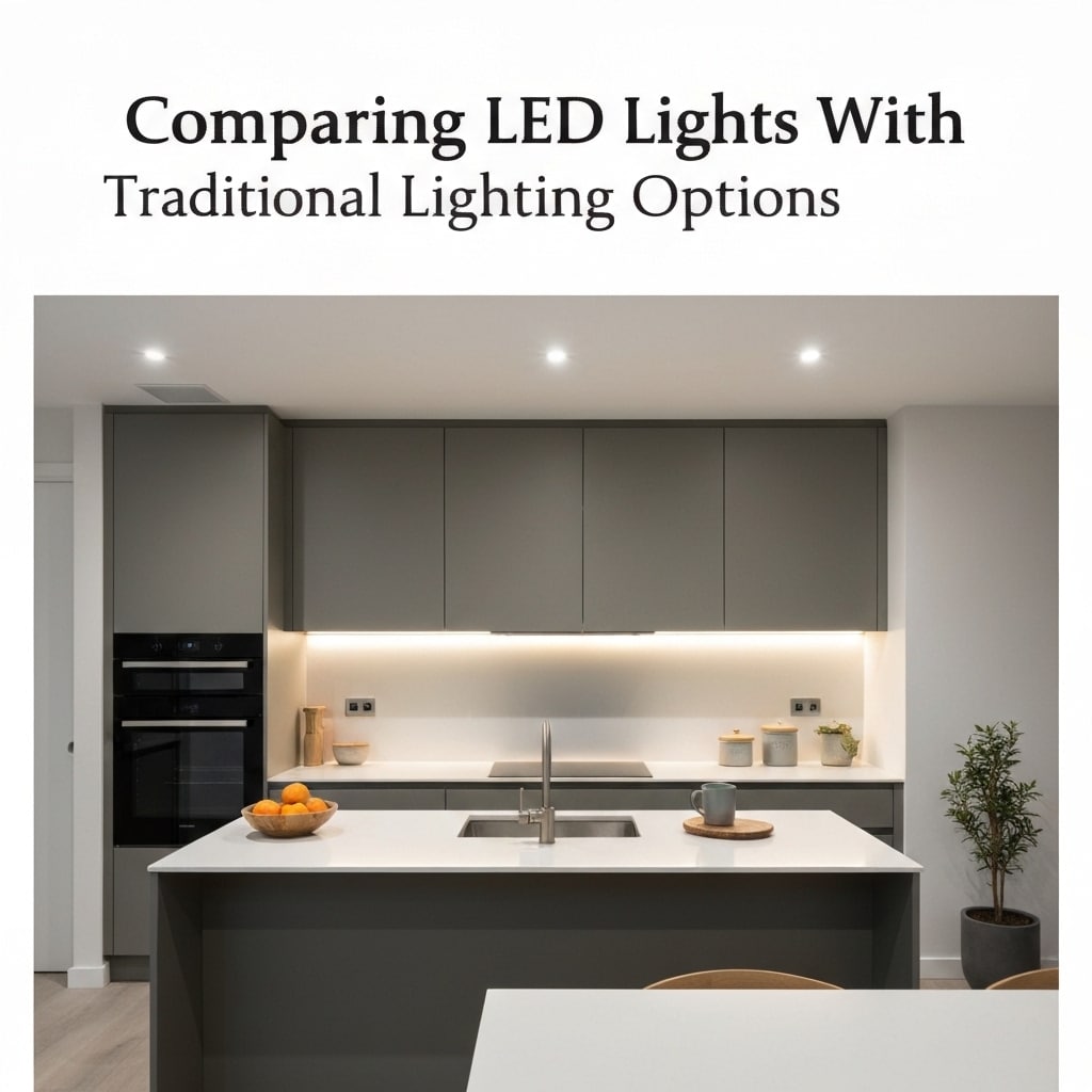 Comparing LED Lights With Traditional Lighting Options